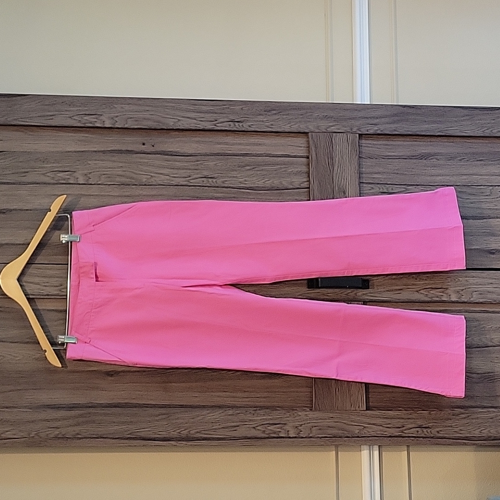 Lilly Pulitzer Straight Leg Pink Pant Size 6